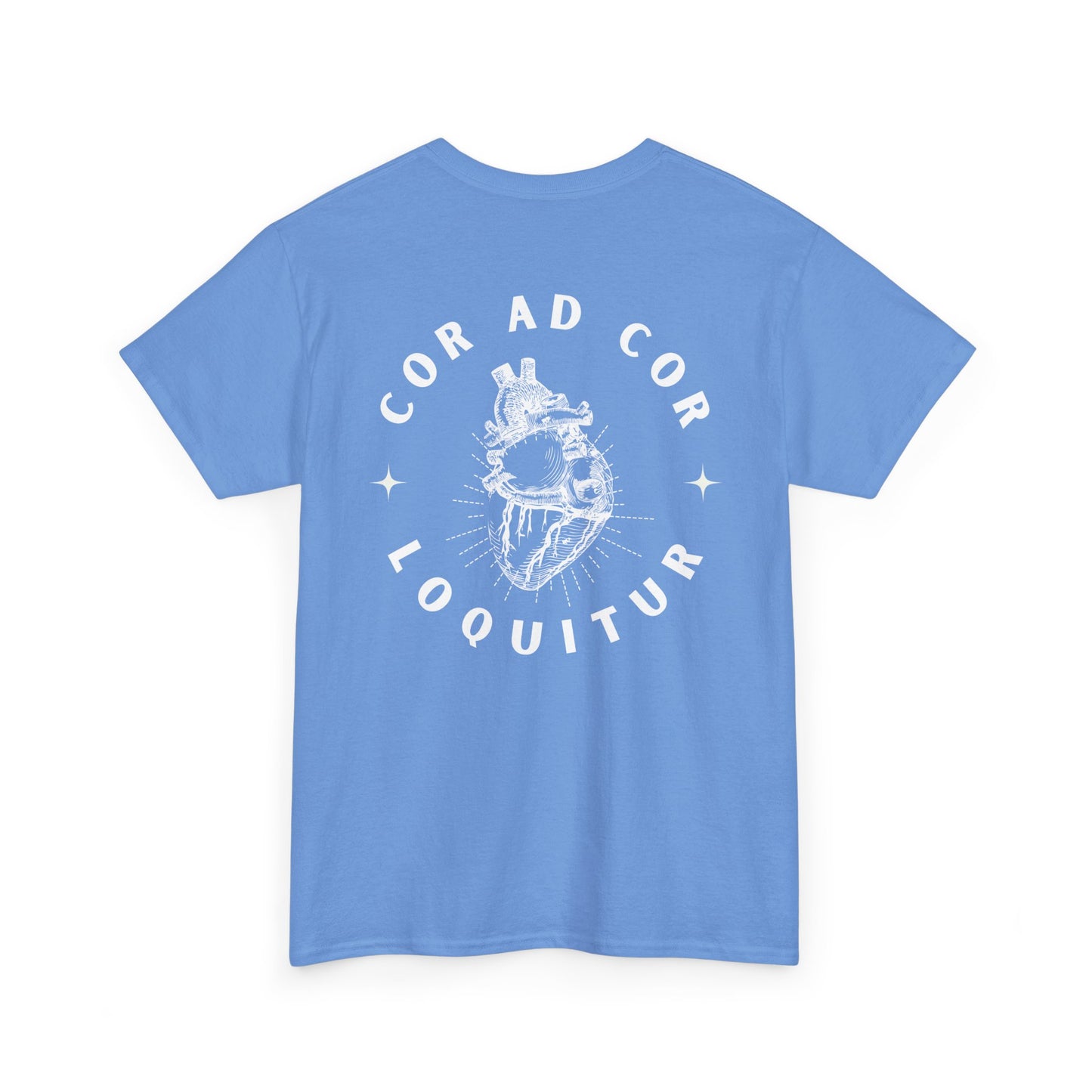 'Cor ad Cor' Unisex Cotton Short Sleeve Tee